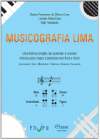 Musicografia Lima apresenta uma solução que busca tanto simplificar a codificação da escrita e leitura musical através de células de pontos em relevo.