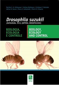 O livro Drosophila Suzukii descreve a morfologia da espécie de forma detalhada e ilustrada, desde o estágio de ovo até o indivíduo adulto.